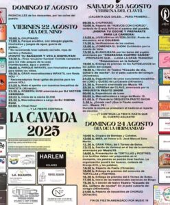 Fiestas de la juventud La Cavada 2025