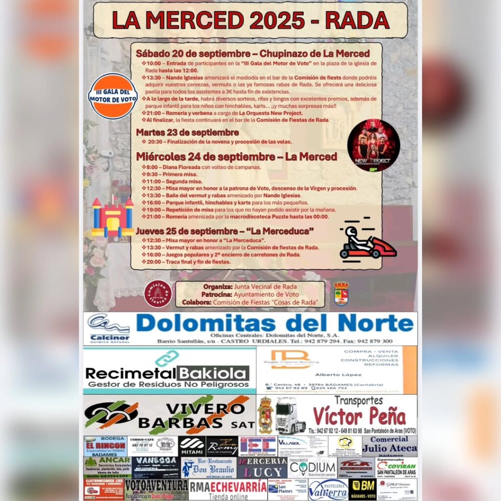 La Merced Rada 2025