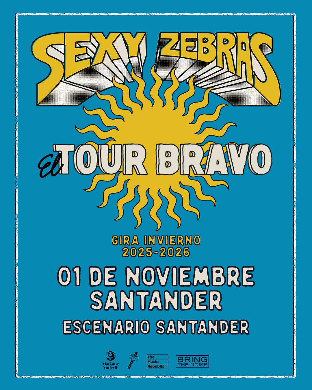Concierto Sexy Zebras Santander 2025