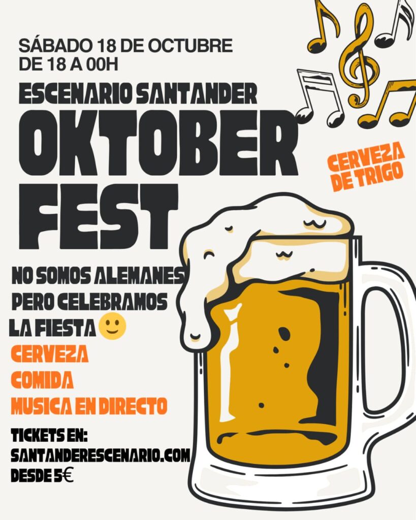 Oktober Fest en Escenario Santander 2025