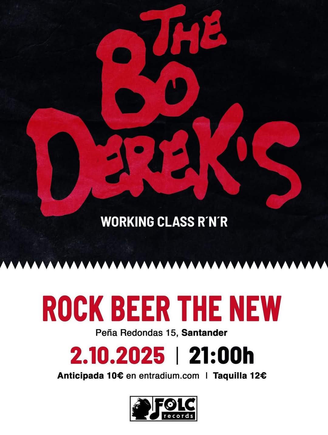 Concierto The Bo Derek´s Santander