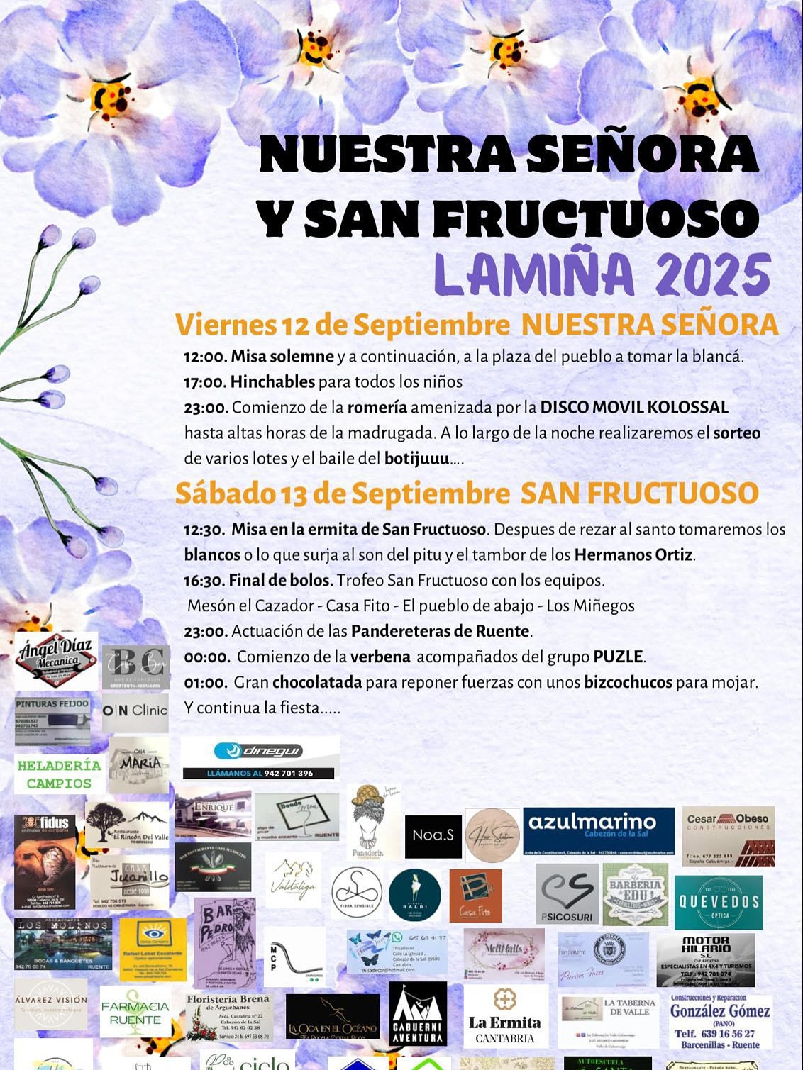 Nuestra Señora y San Fructuoso Lamiña 2025