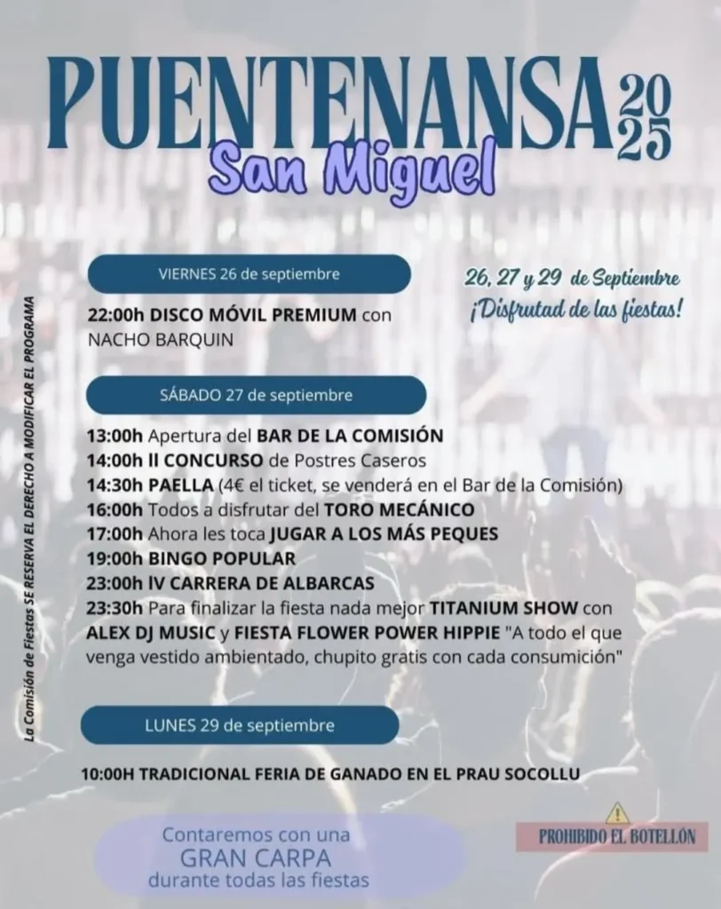 San Miguel Puentenansa 2025
