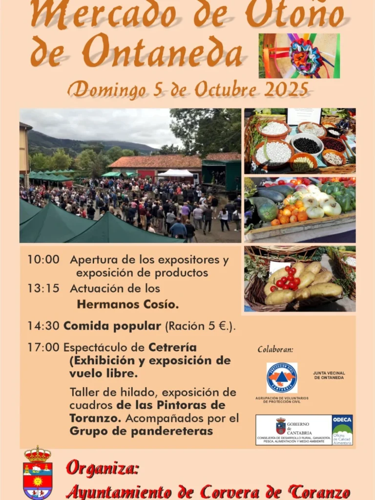 Mercado de Otoño de Ontaneda 2025