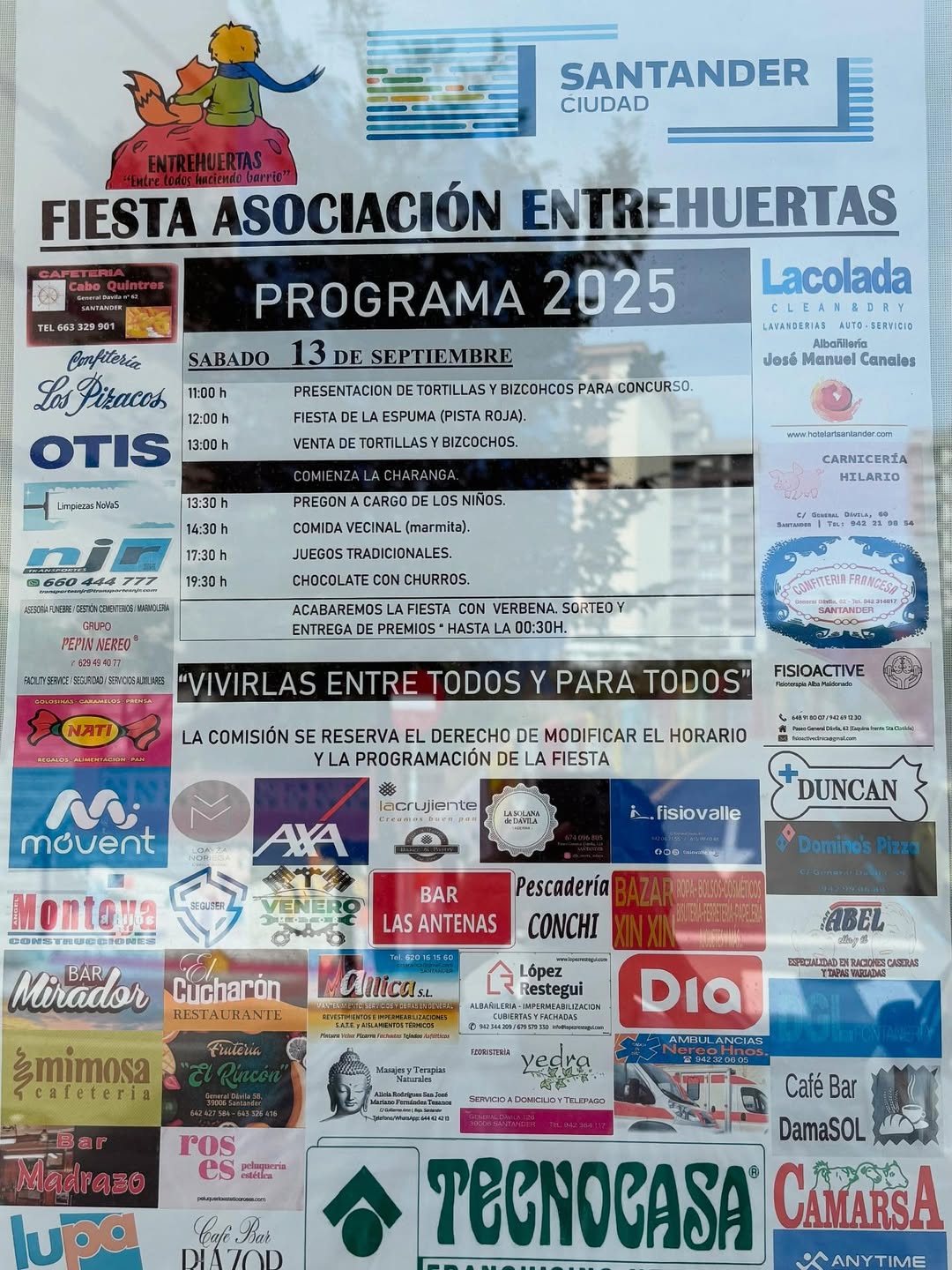 Fiesta Asociación Entrehuertas 2025