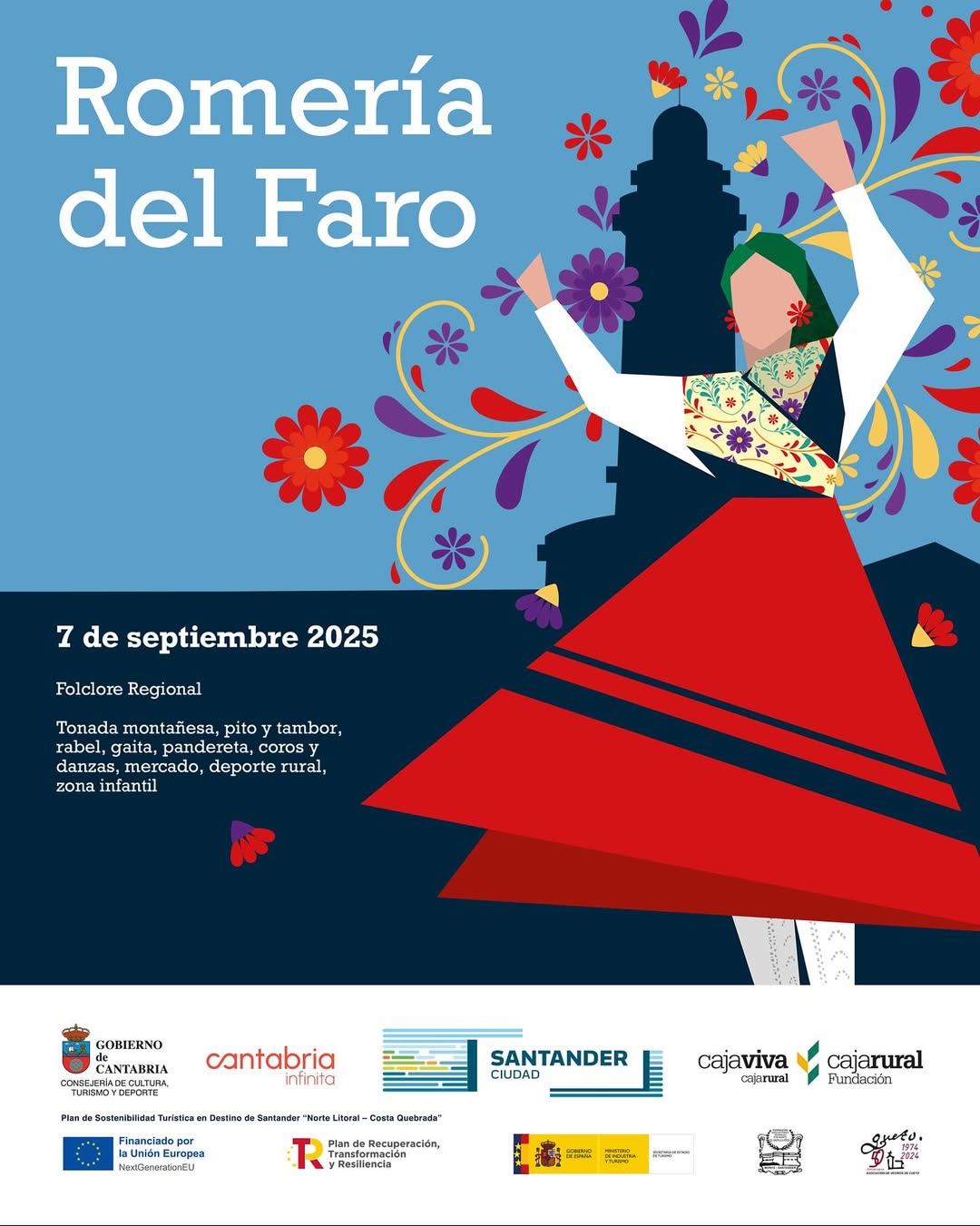 Romería del Faro Santander 2025
