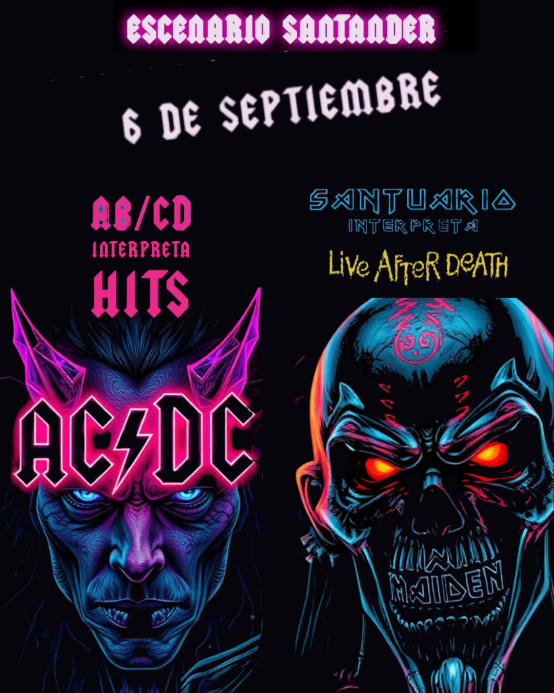 Noche Legendaria Tributos Escenario Santander 2025