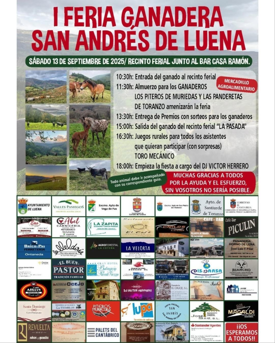I Feria Ganadera San Andrés de Luena 2025