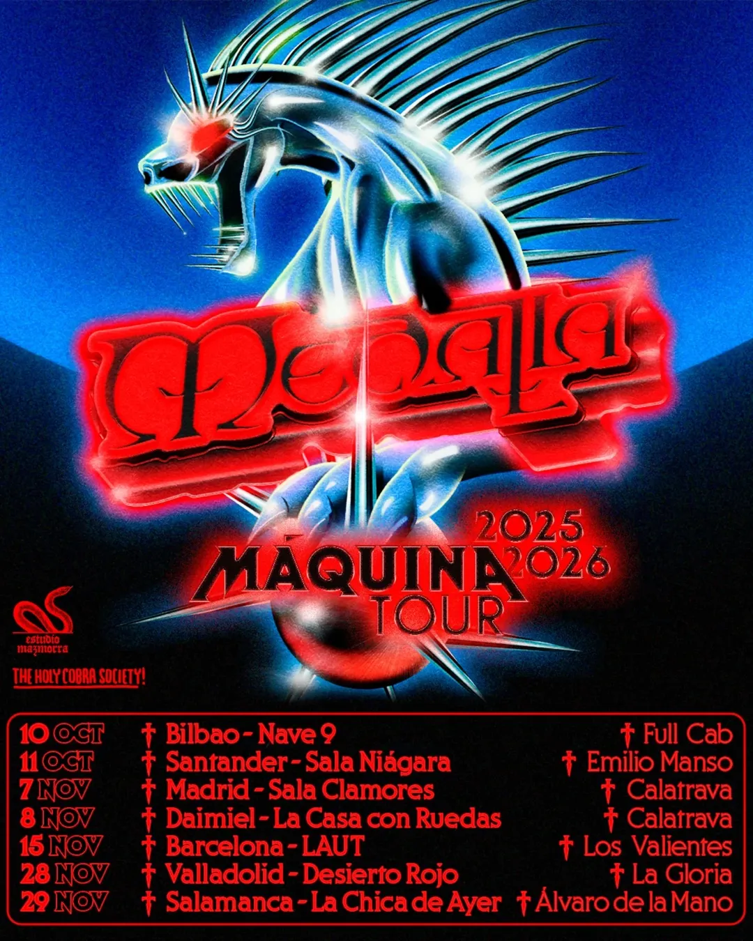 Concierto Medalla + Emilio Manso Santander 2025