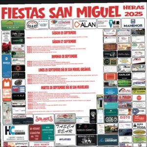 Fiestas de San Miguel Heras 2025