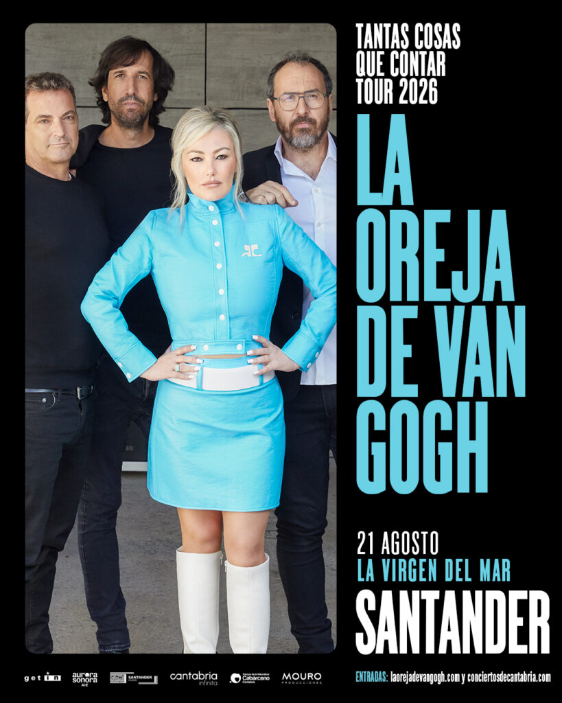 Concierto La Oreja de Van Gogh Santander 2026