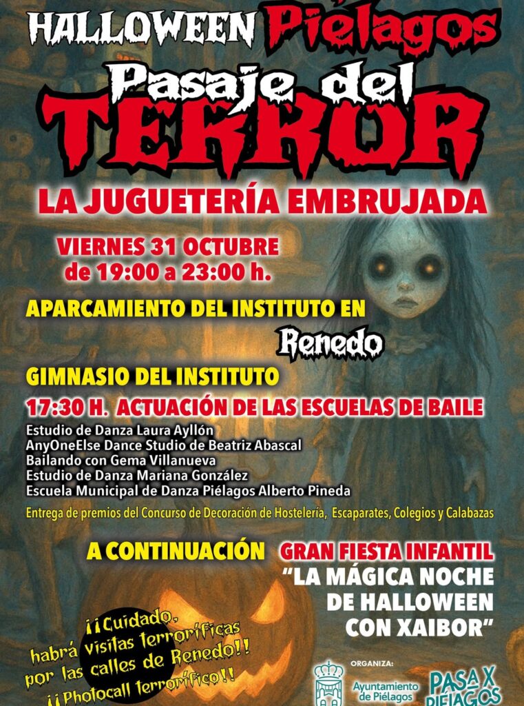 Halloween Piélagos – Pasaje del Terror 2025
