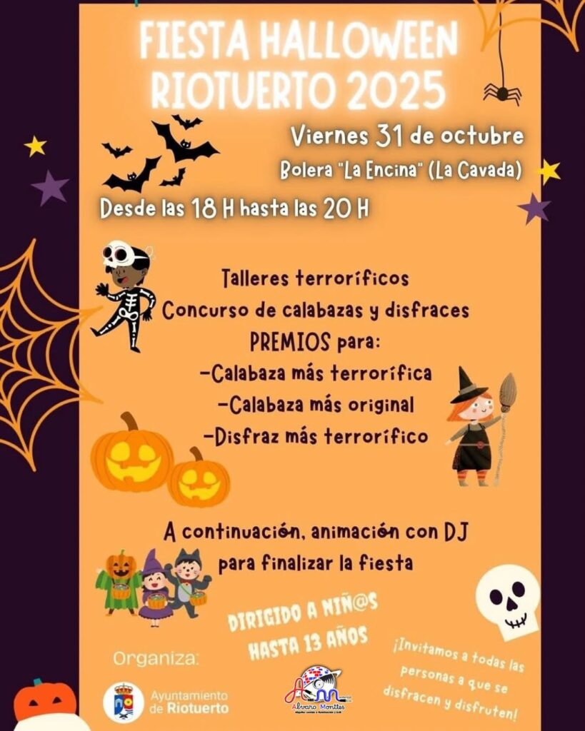Fiesta Halloween Riotuerto 2025