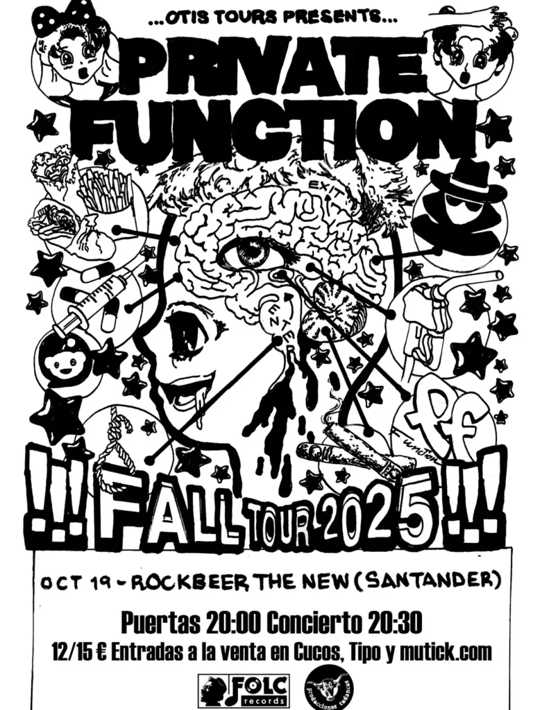 Concierto PRIVATE FUNCTION Santander 2025