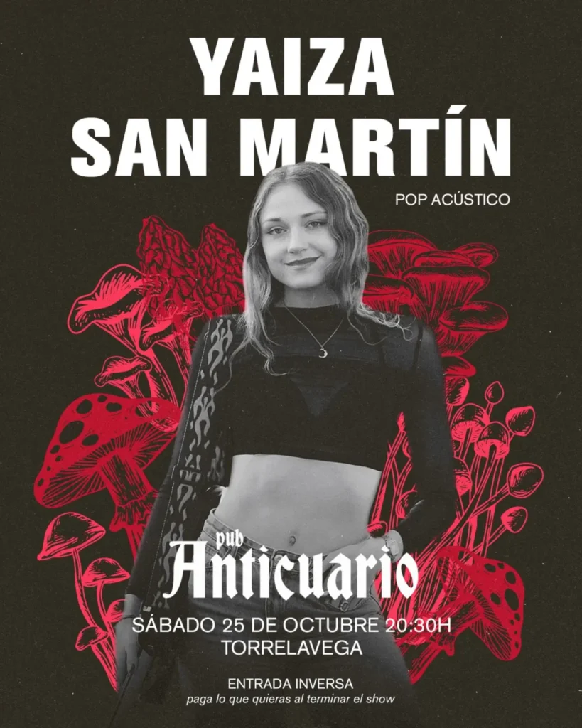 Concierto Yaiza San Martin El Anticuario 2025