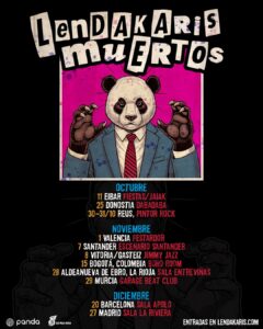 Concierto Lendakaris Muertos Santander 2025