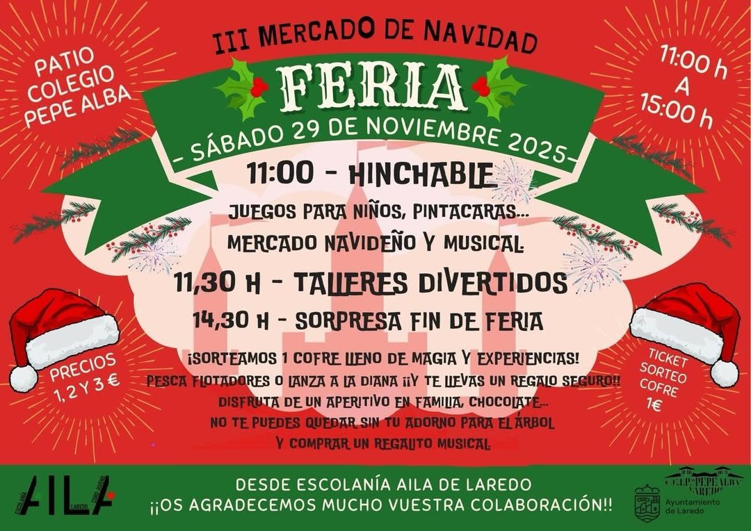 III Mercado de Navidad Laredo 2025