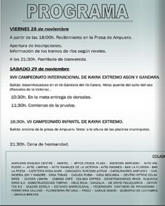 XVII CAMPEONATO DE KAYAK EXTREMO ASÓN Y GÁNDARA 2025