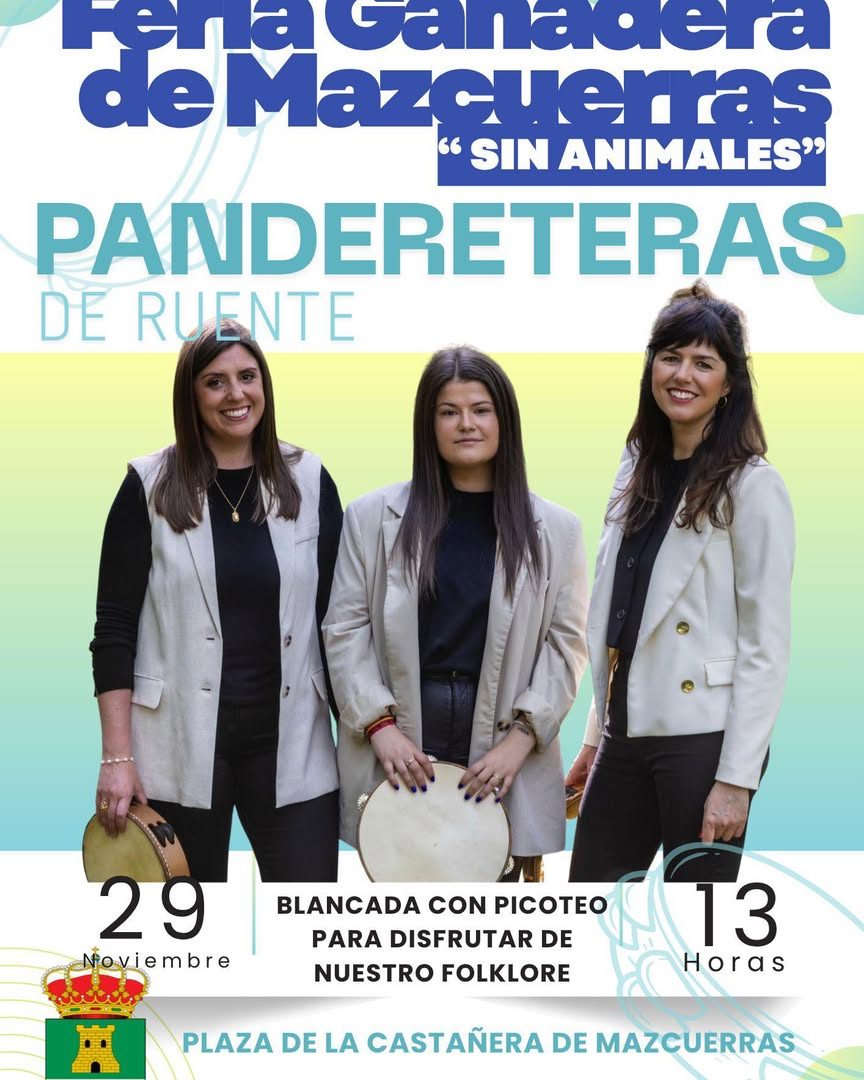 Concierto Pandereteras de Ruente 29 Noviembre