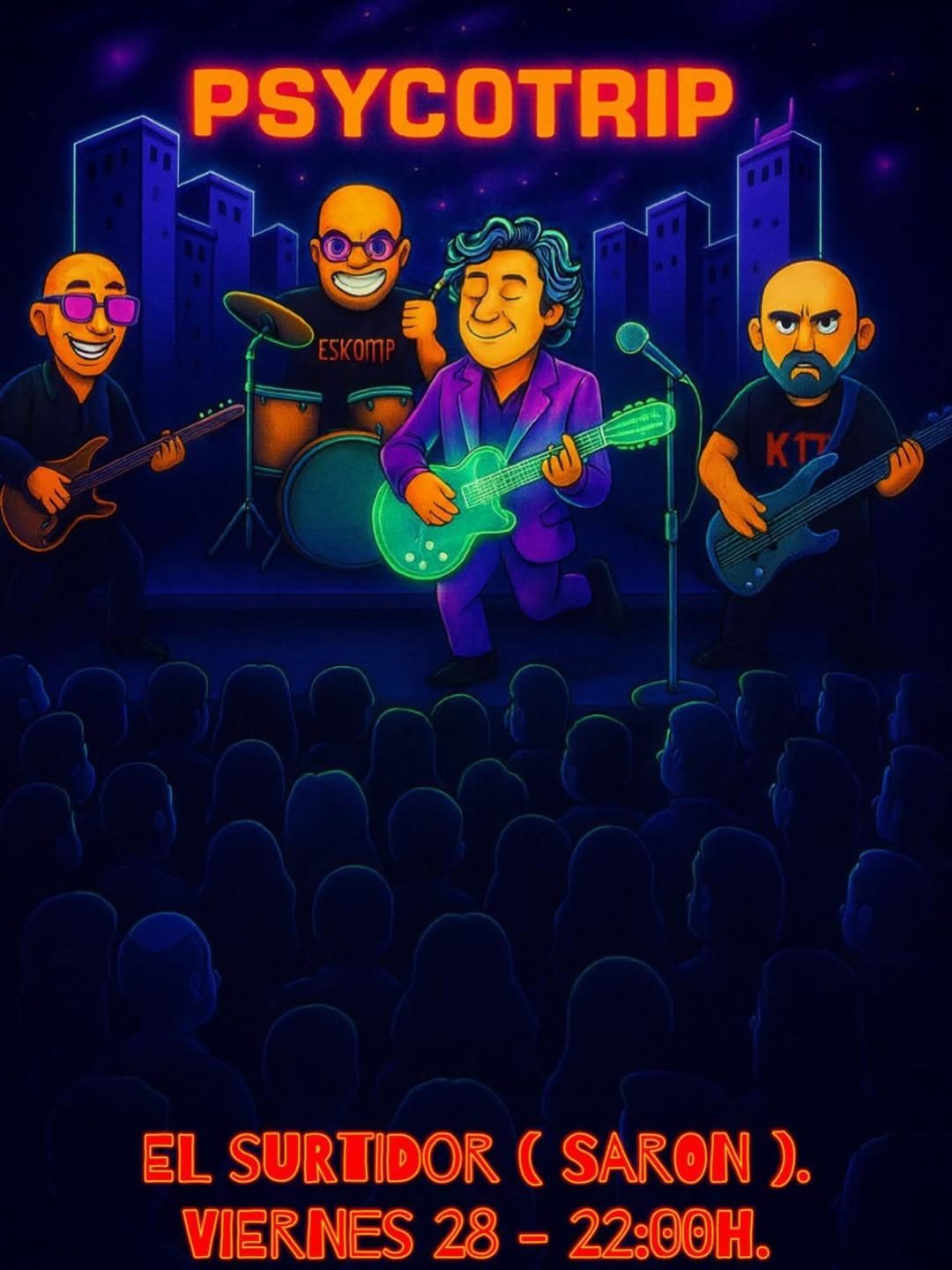 Concierto Psycotrip 28 Noviembre
