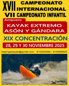 XVII CAMPEONATO DE KAYAK EXTREMO ASÓN Y GÁNDARA 2025