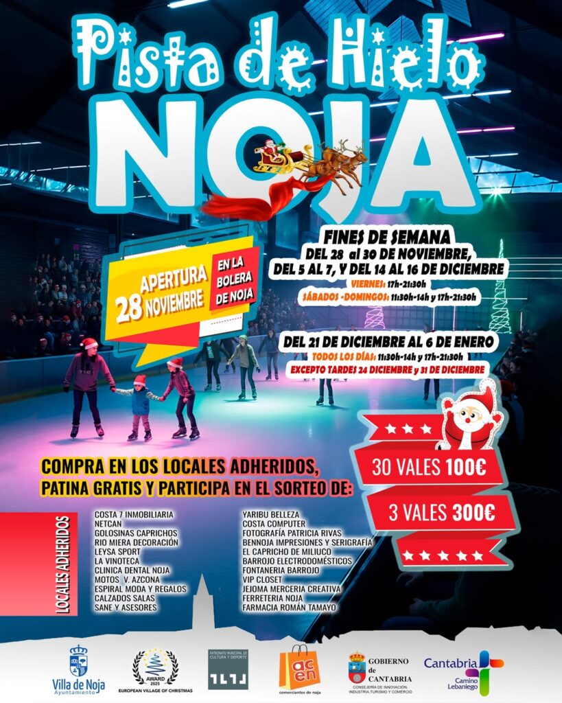 Pista de Hielo de Noja 2025