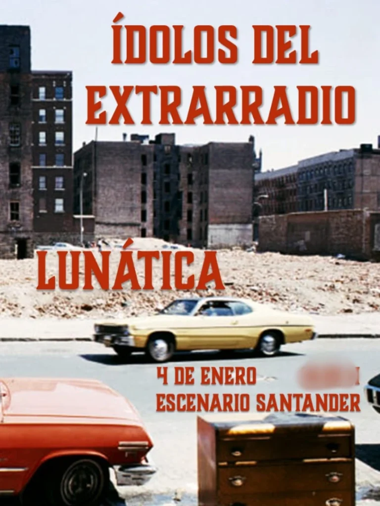 Concierto Ídolos del Extrarradio – Lunática Band – 4 Enero