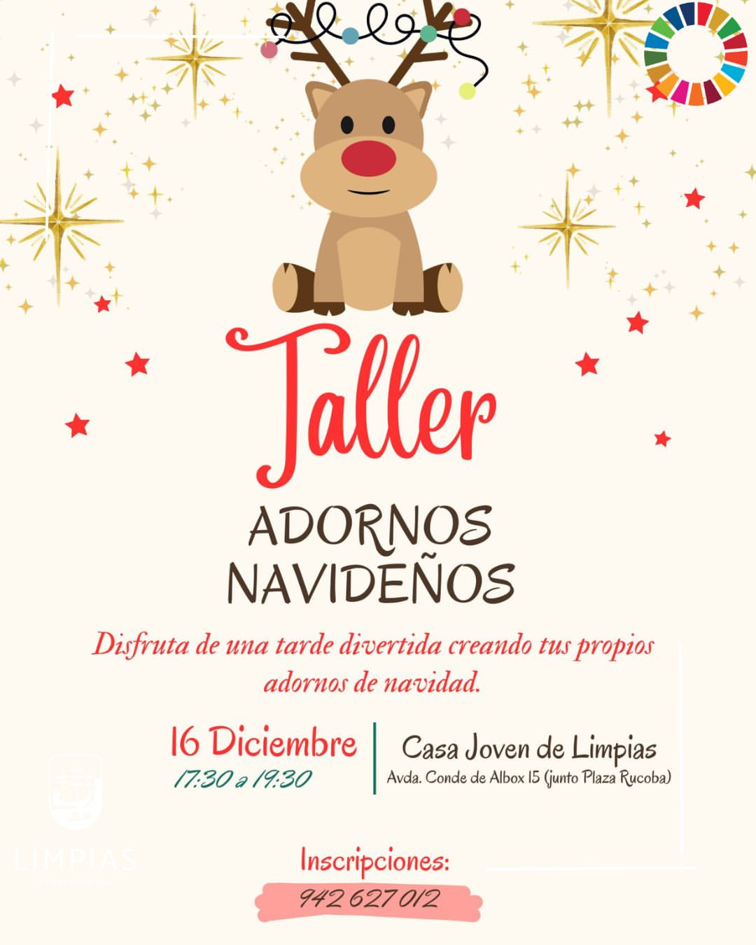 Taller Adornos Navideños Limpias 2025