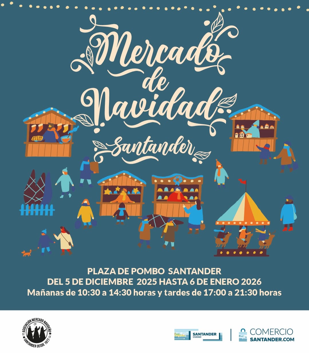 Mercado de Navidad Santander 2025