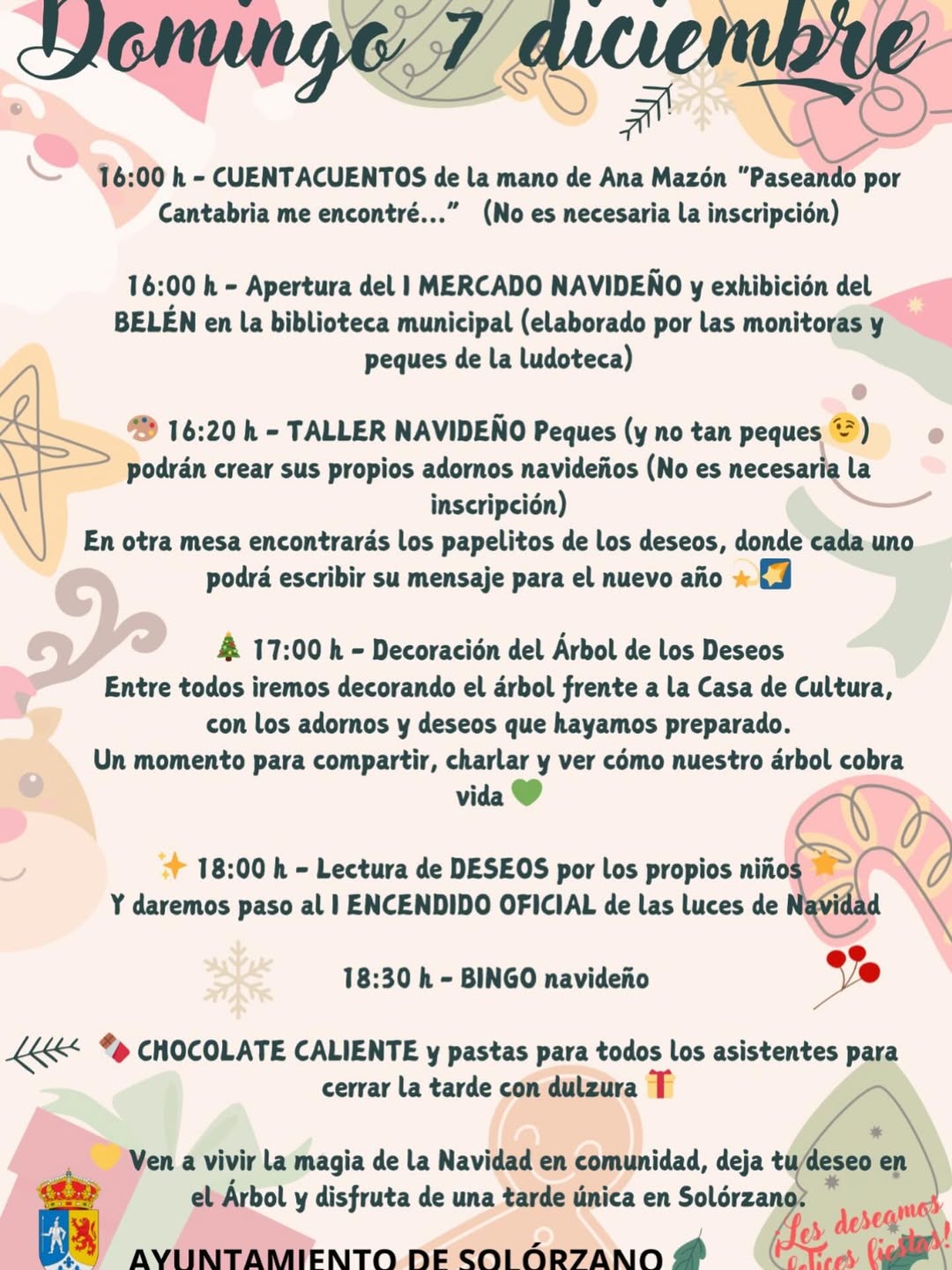 Encendido de la Navidad Solórzano 2025