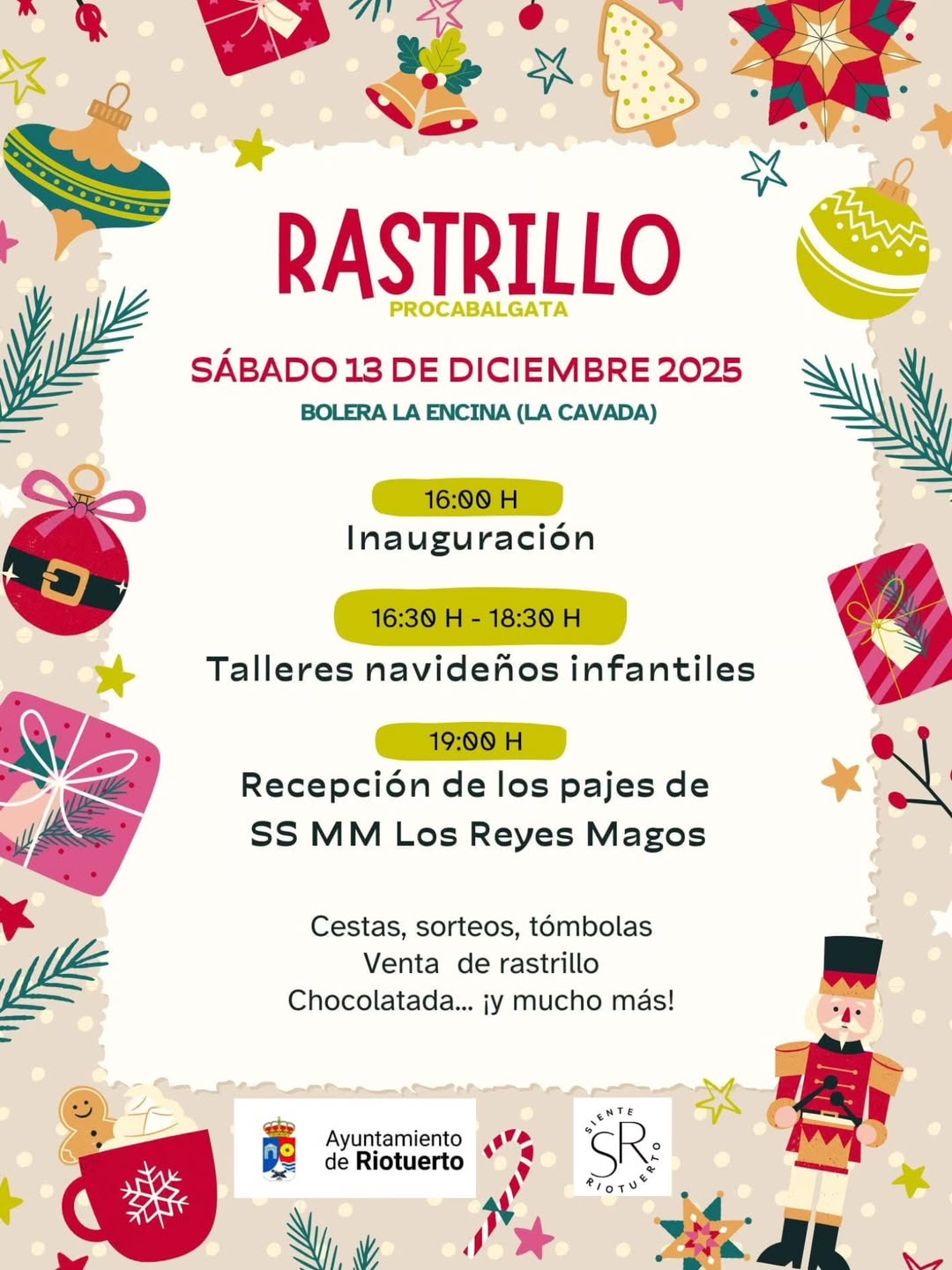 Rastrillo Navidad Riotuerto 2025