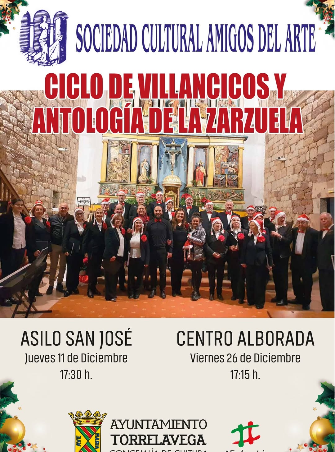 Ciclo de Villancicos y Antología de la Zarzuela Torrelavega 2025
