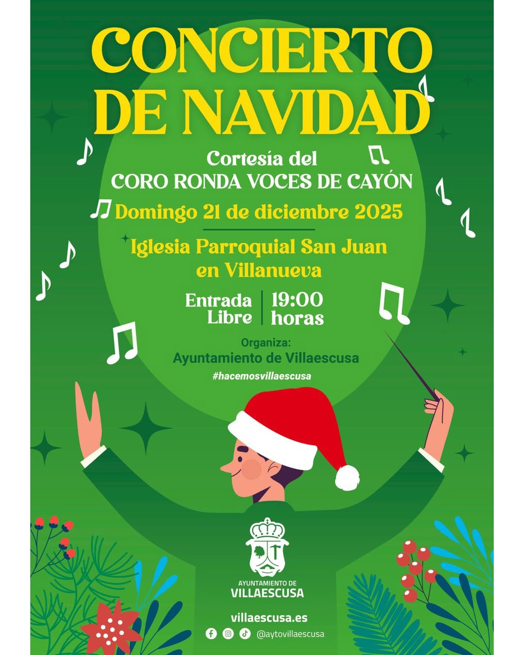 Concierto Navidad Villaescusa 2025