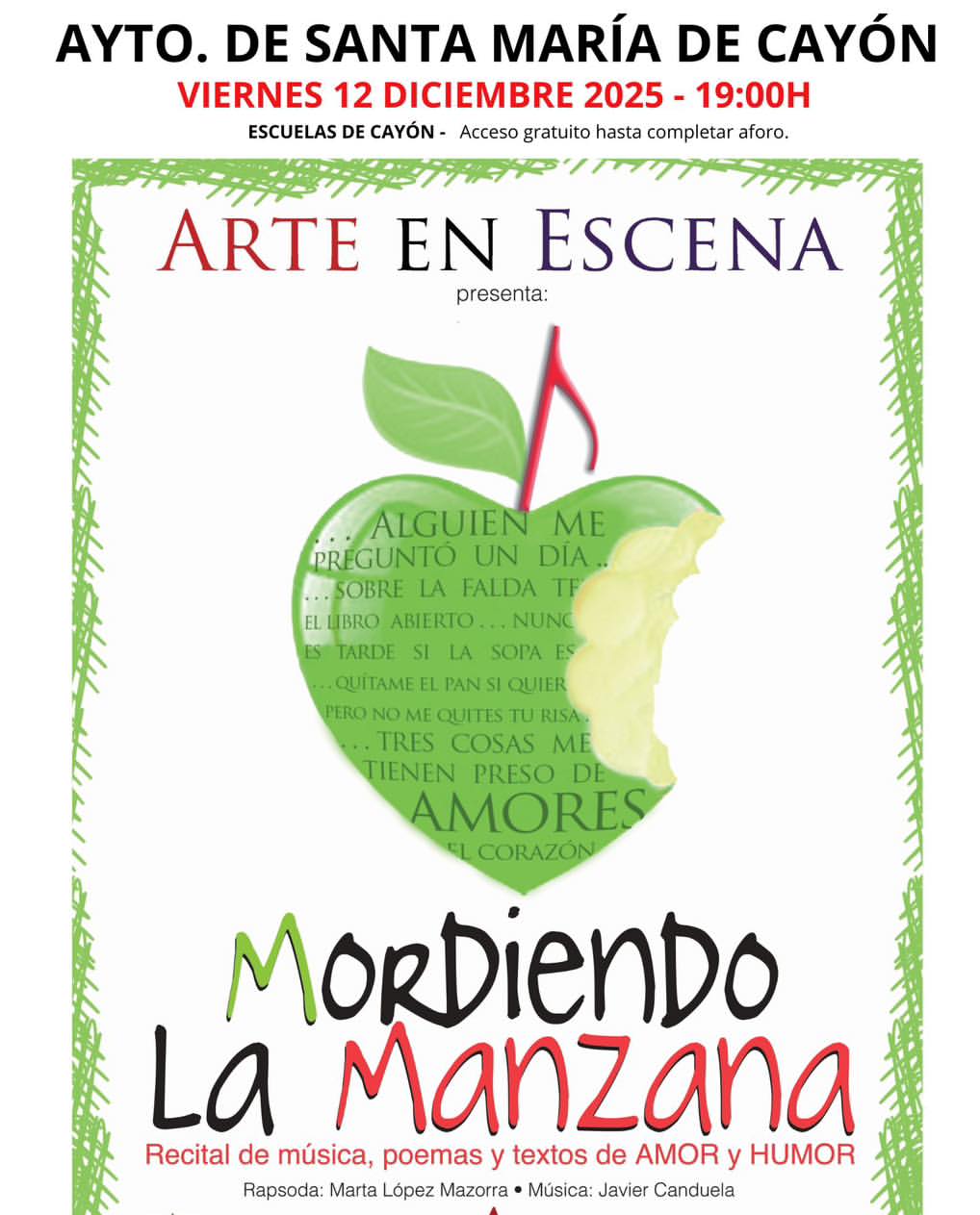 Arte en Escena – Mordiendo la Manzana