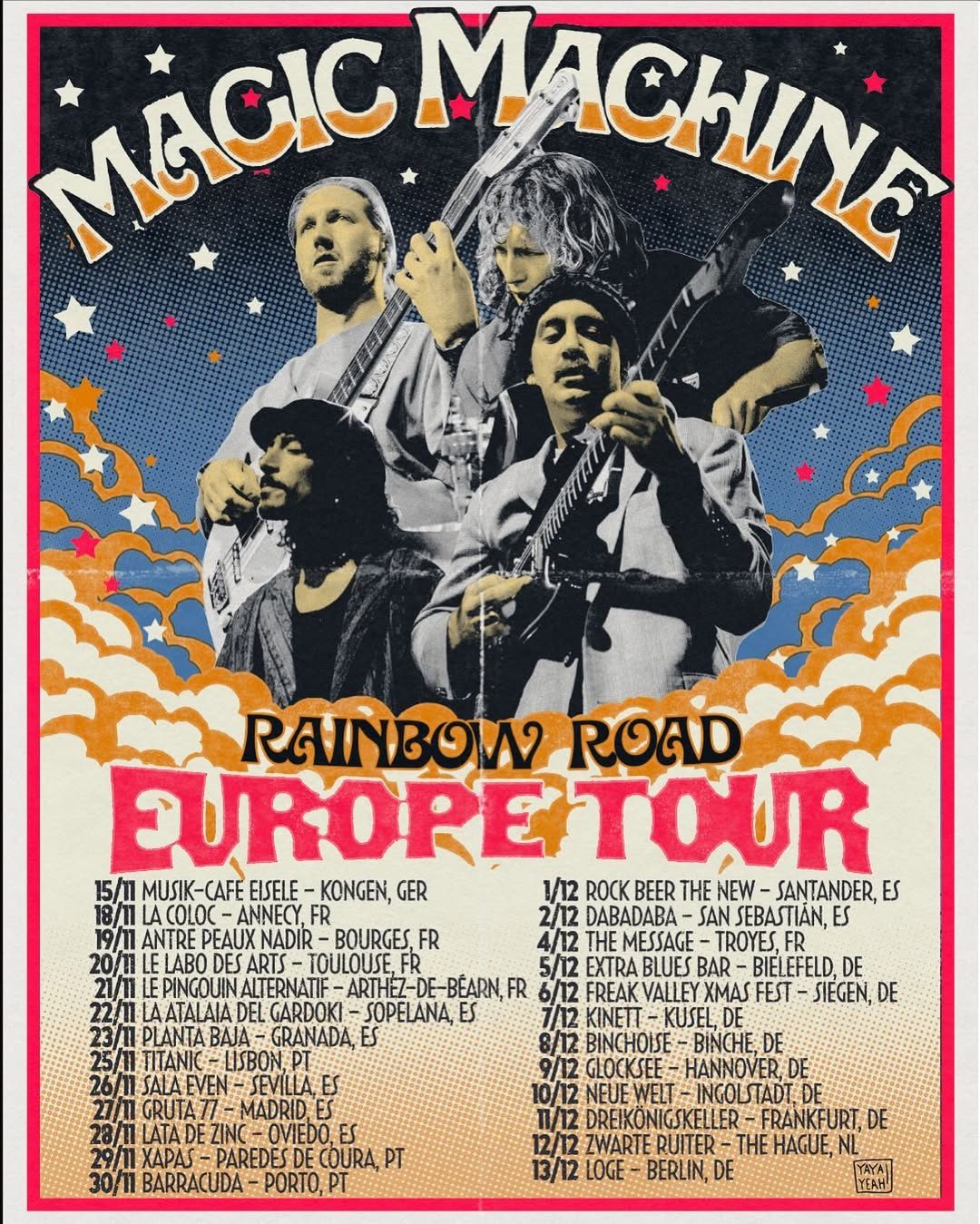 Concierto Magic Machine 1 Diciembre