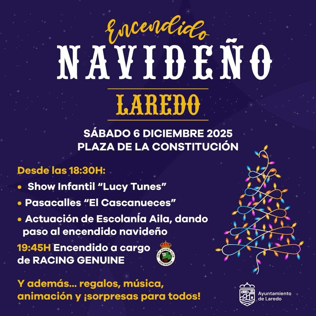 Encendido Navideño Laredo 2025