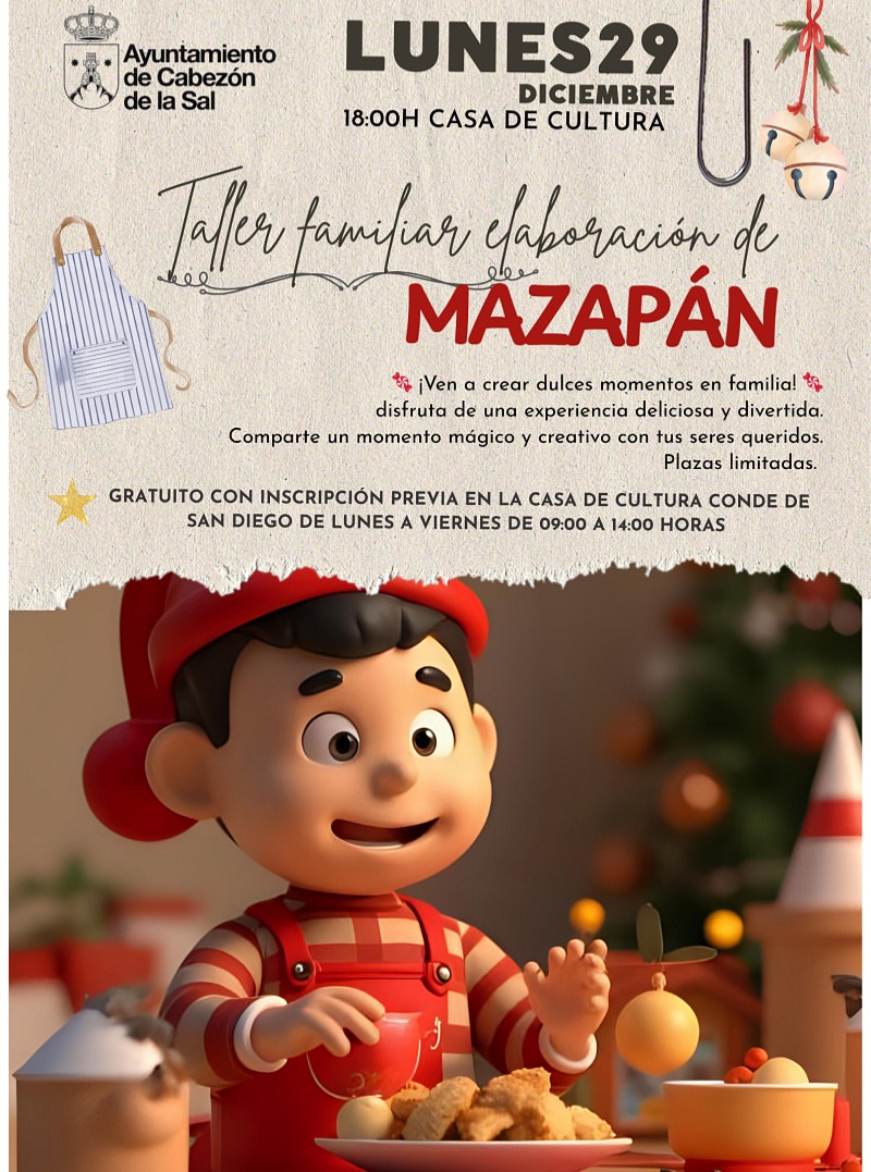 Taller de Cocina Familiar: Elaboración de Mazapán