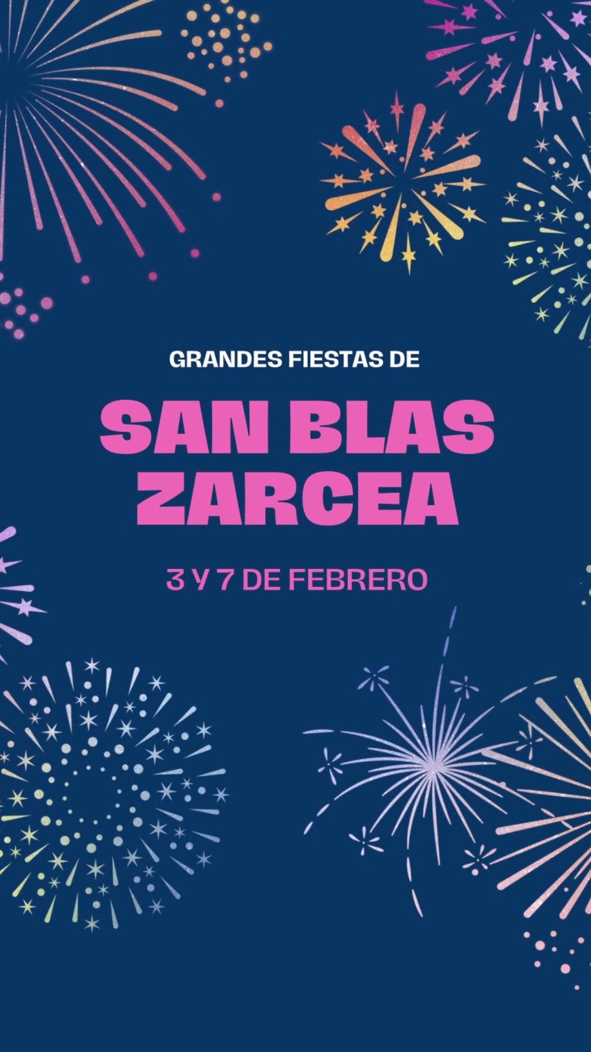 Fiestas de San Blas Zarcea 2026
