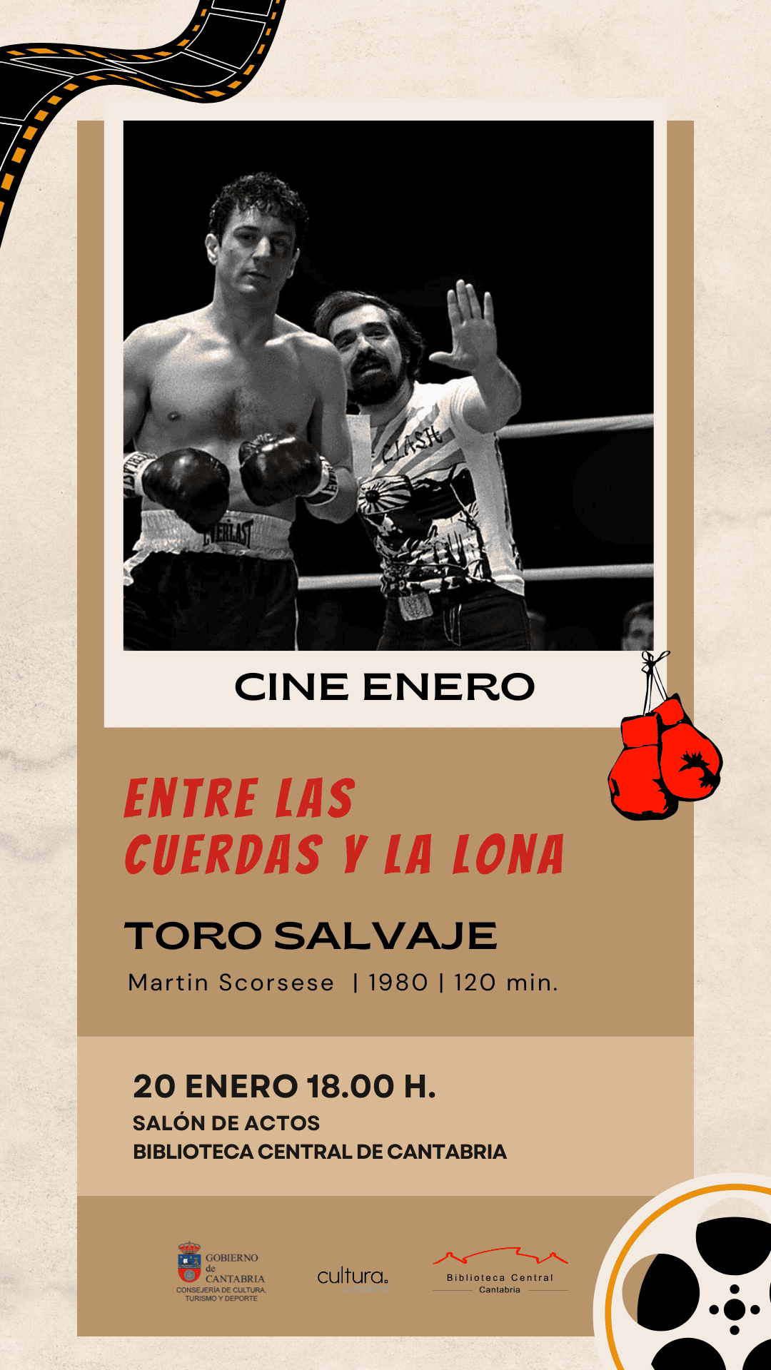 Cine y boxeo: «Toro Salvaje», de Martin Scorsese