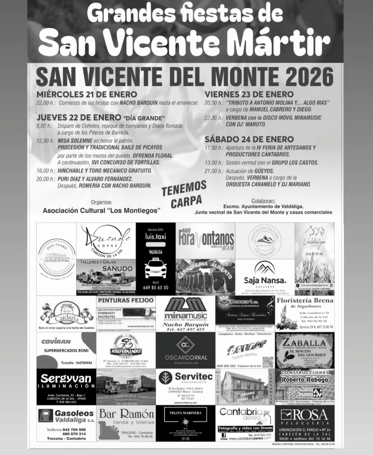 Grandes Fiestas San Vicente Mártir 2026