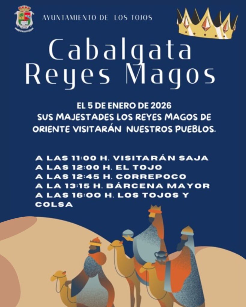 Cabalgata Reyes Magos Los Tojos 2026
