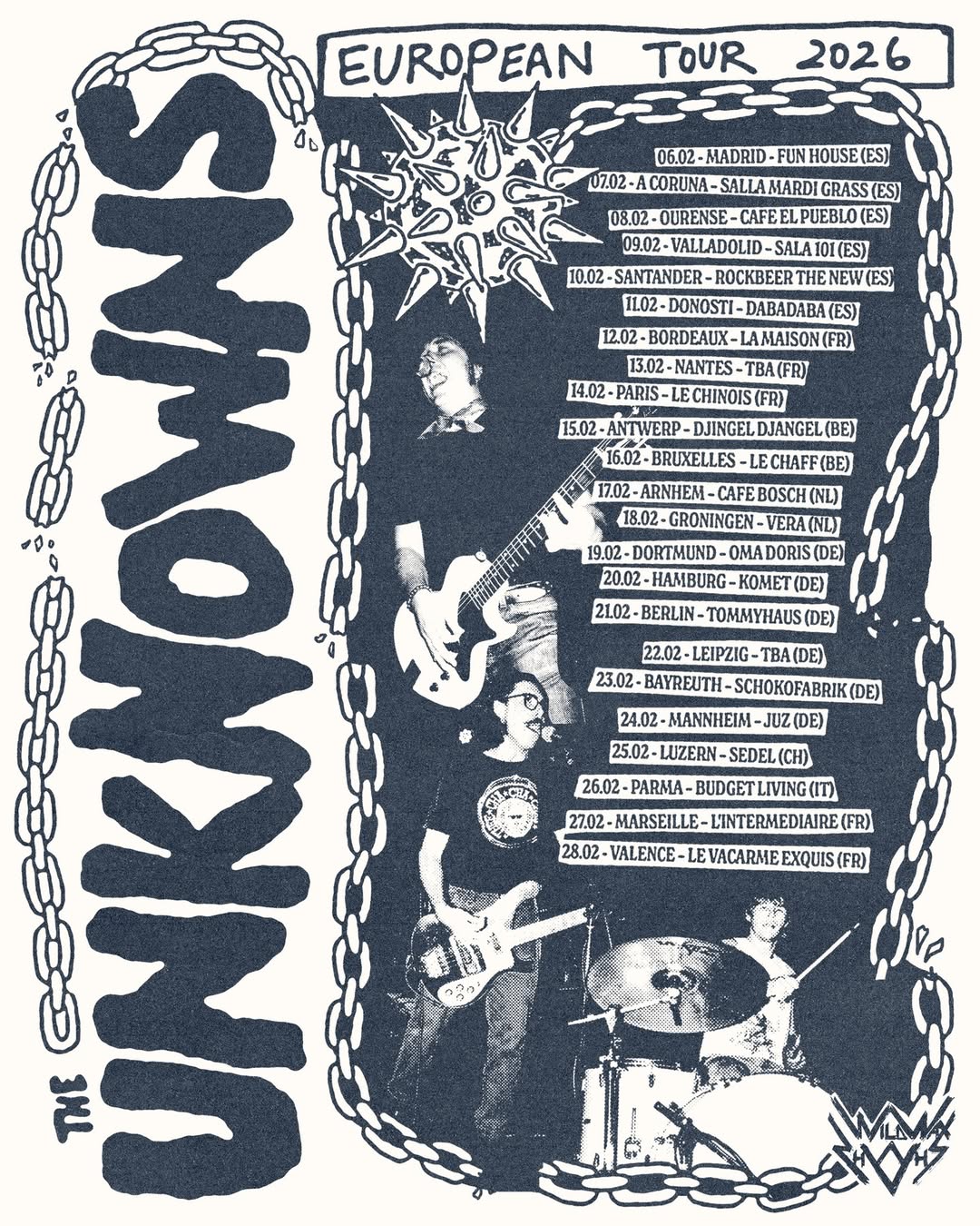 Concierto The Unknowns Santander 2026