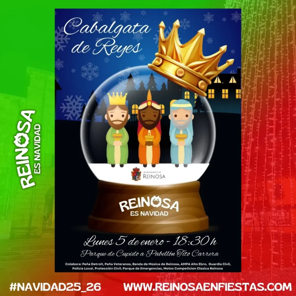 Cabalgata Reyes Magos Reinosa 2026