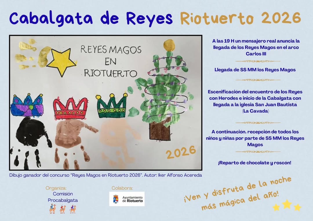 Cabalgata Reyes Magos Riotuerto 2026