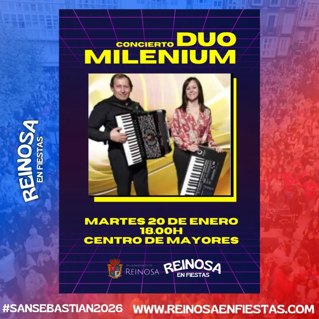 Concierto Dúo Milenium 20 Enero