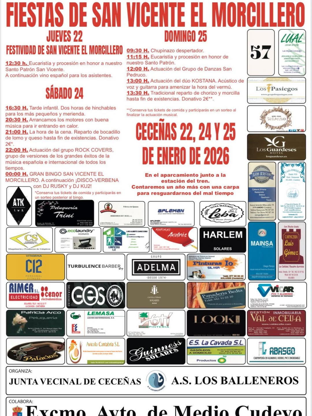 Fiestas de San Vicente El Morcillero