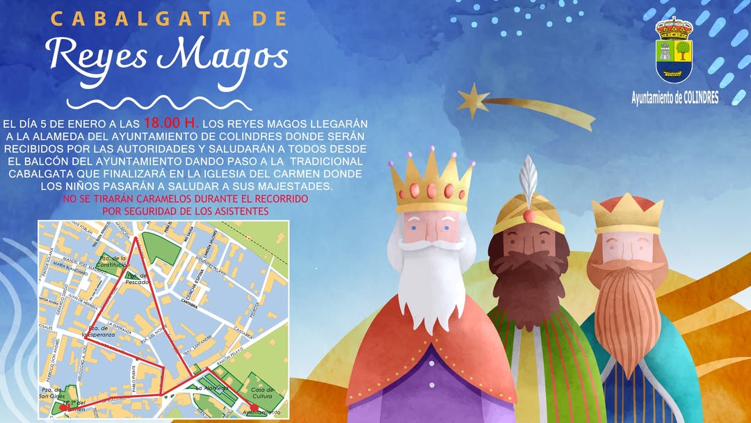 Cabalgata Reyes Colindres 2026