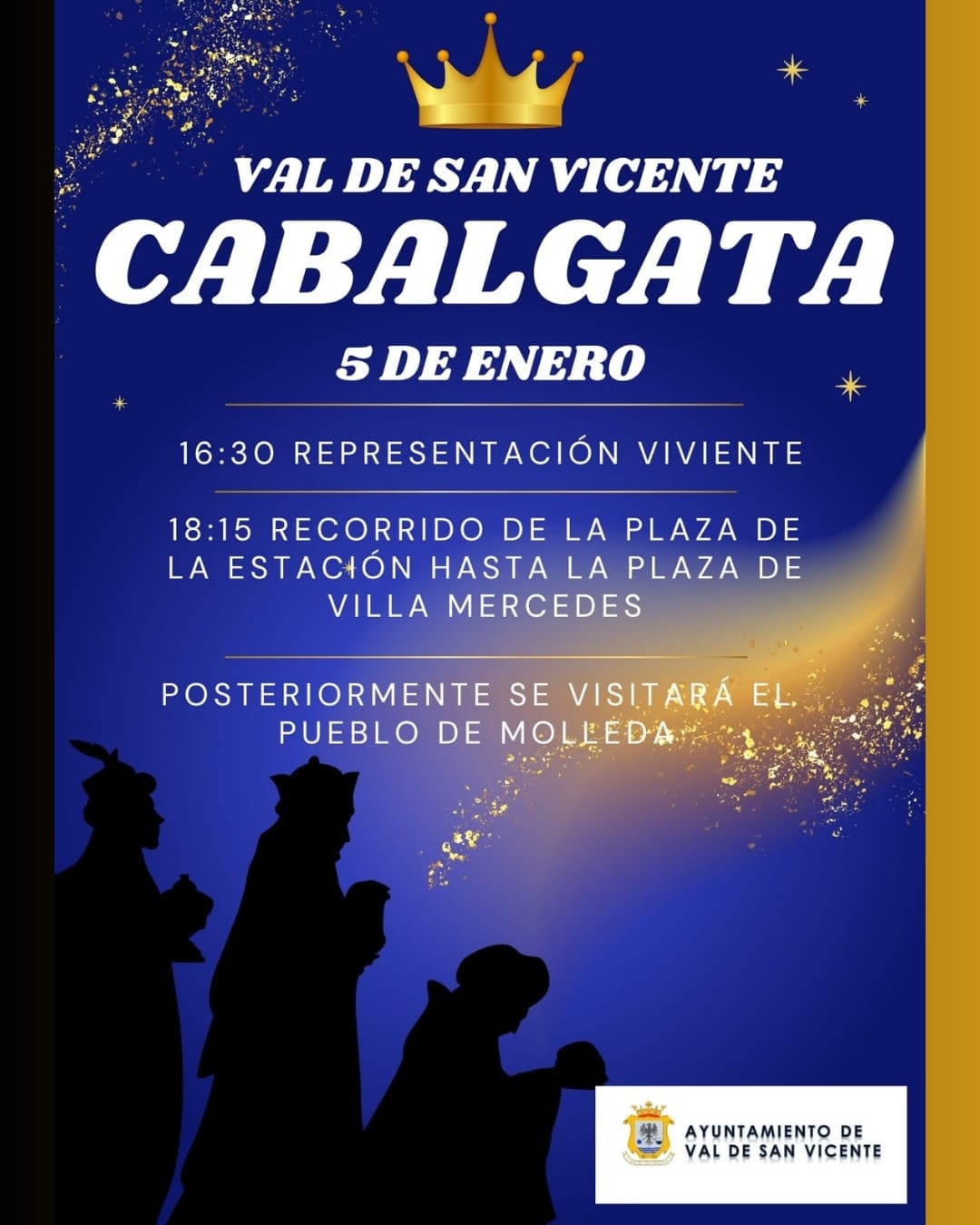 Cabalgata Reyes Magos Val de San Vicente 2026