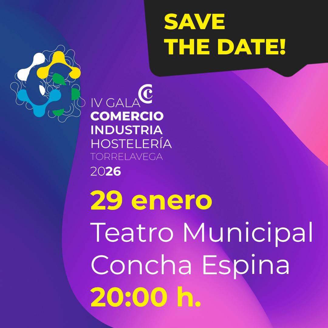 IV Gala del Comercio, la Industria y la Hostelería de Torrelavega 2026