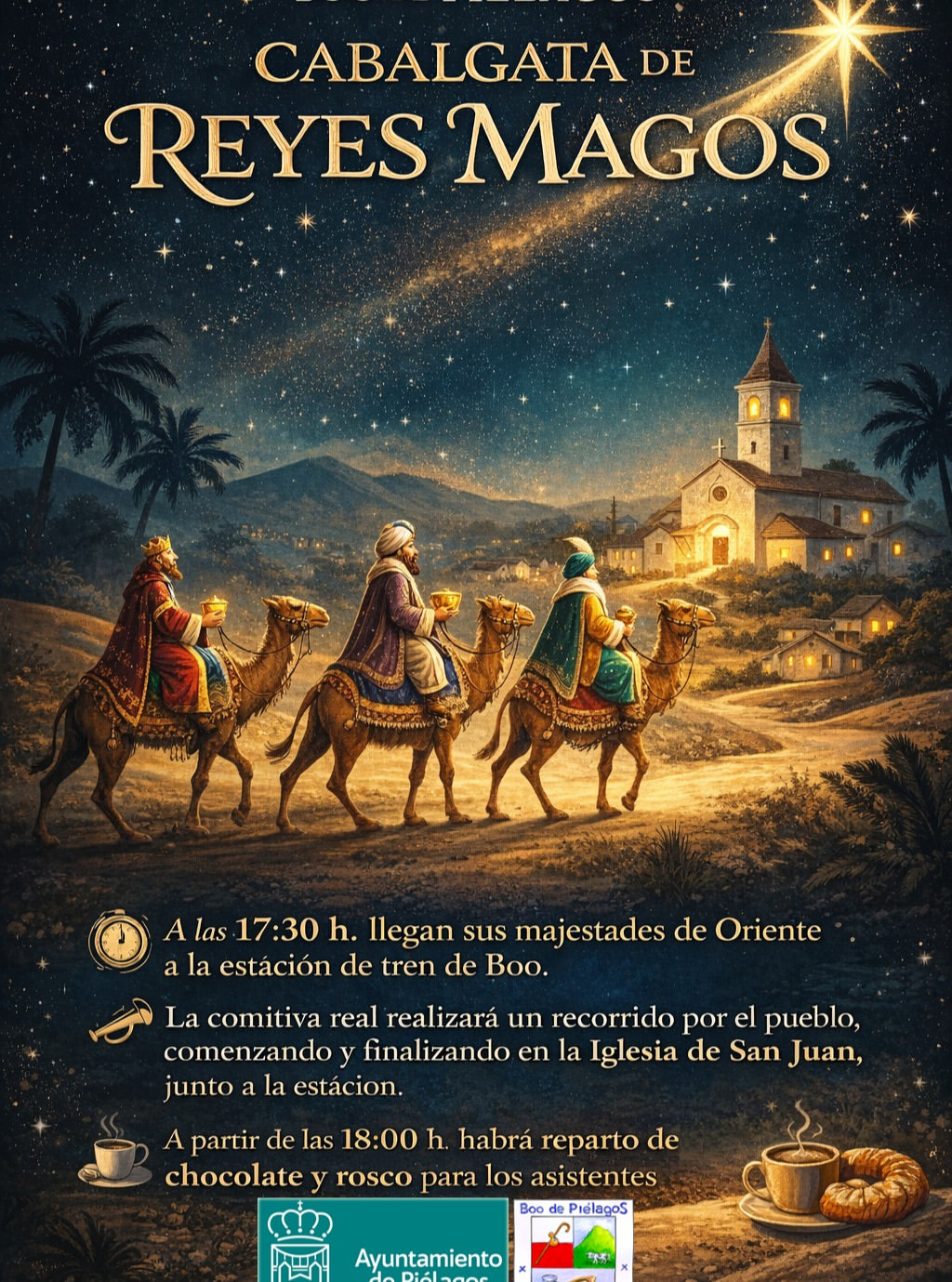 Cabalgata Reyes Boo 2026